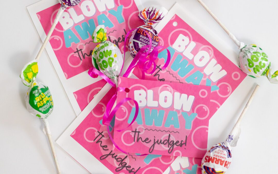 How To Make ‘Blow Away the Judges’ Candy Gift Tags