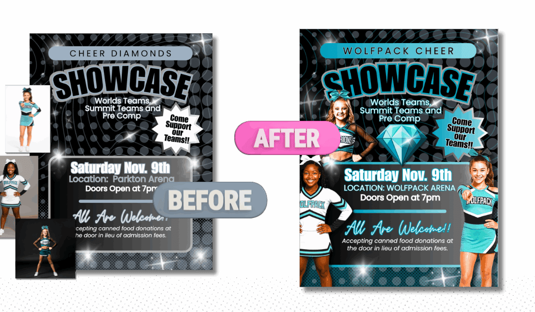 How to Edit a Showcase Flyer in Canva: Step-by-Step Guide for Sports Teams