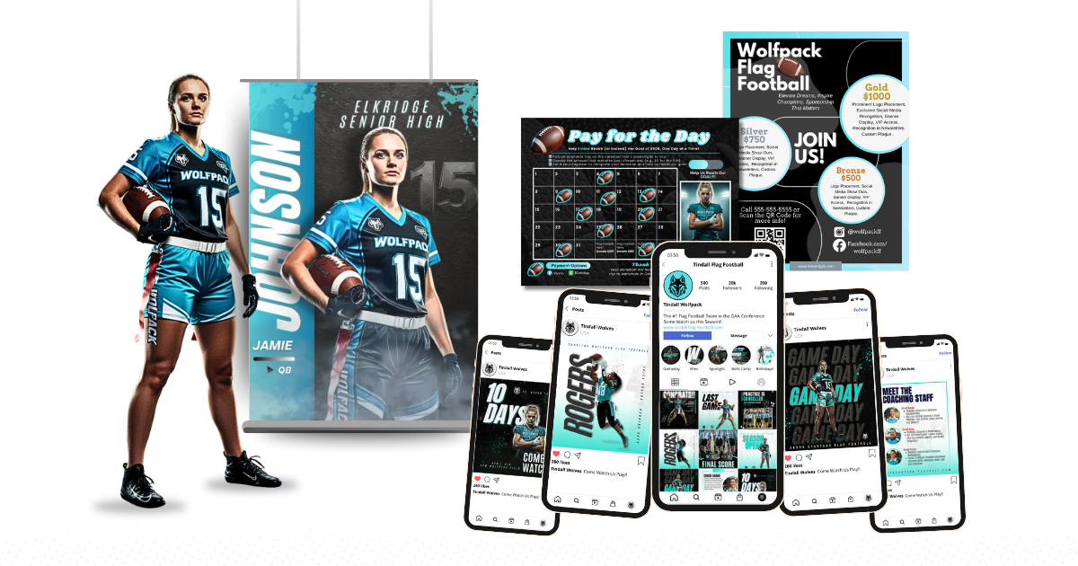 Blog Images girls flag football launch kit<br />