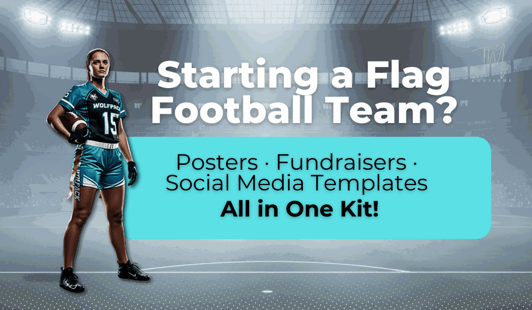 Girls Flag Football Launch Kit | Best Templates & Fundraisers